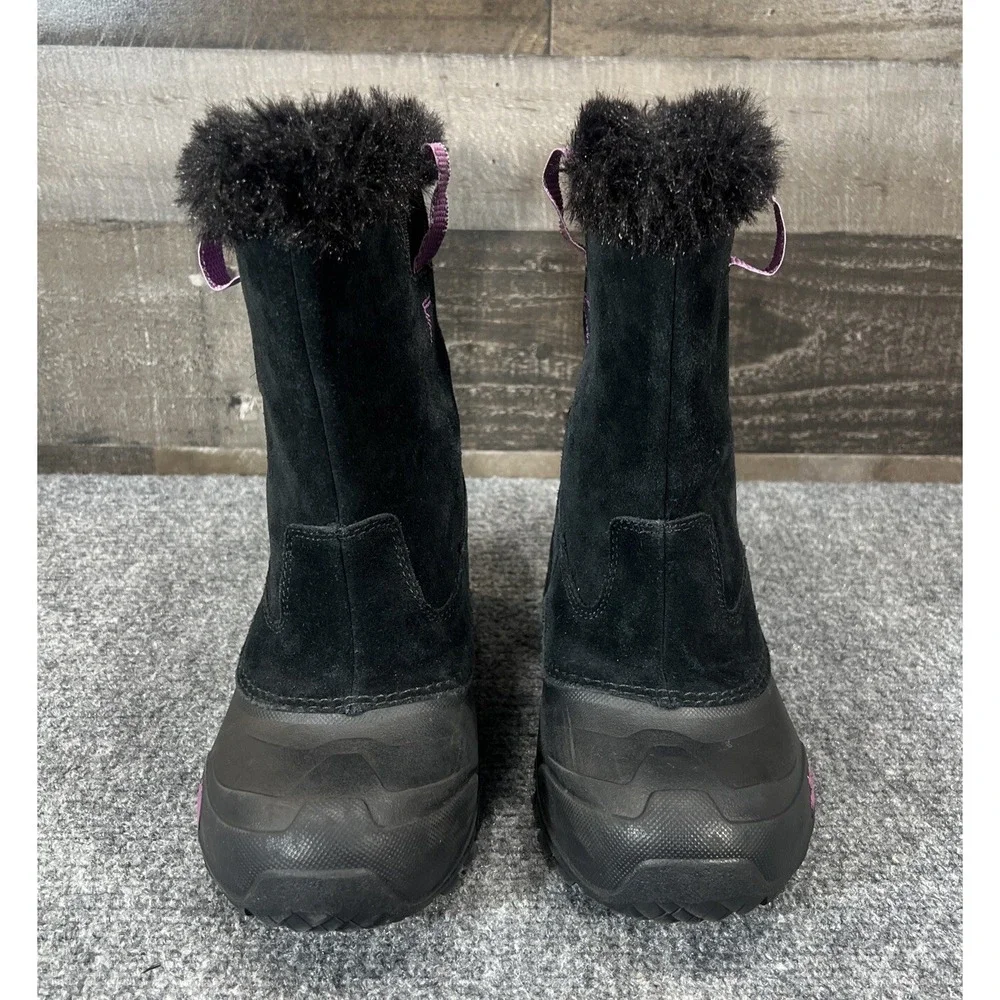 The North Face Boots Shellista Il Heatseekers Waterproof Black Suede Kids US 5